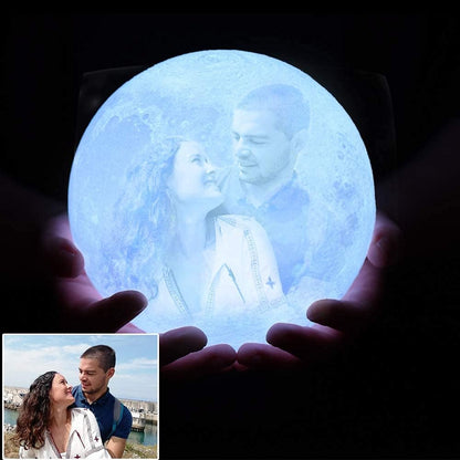 Lámpara Luna Personalizada 🌕